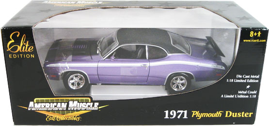 1971 Plymouth Duster - Lavender (Ertl Elite) 1/18