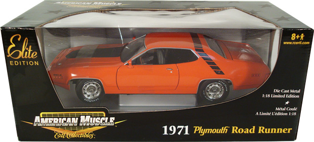 1971 Plymouth Road Runner - Tor Red (Ertl Elite) 1/18