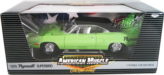 1970 Plymouth Superbird 440 Hemi - Limelight Green (Ertl) 1/18