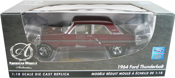 1964 Ford Fairlane Thunderbolt - Burgundy (Ertl Authentics) 1/18