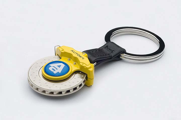 Brake Disc Keychain - 6-POTS Caliper (AUTOart) 1/18