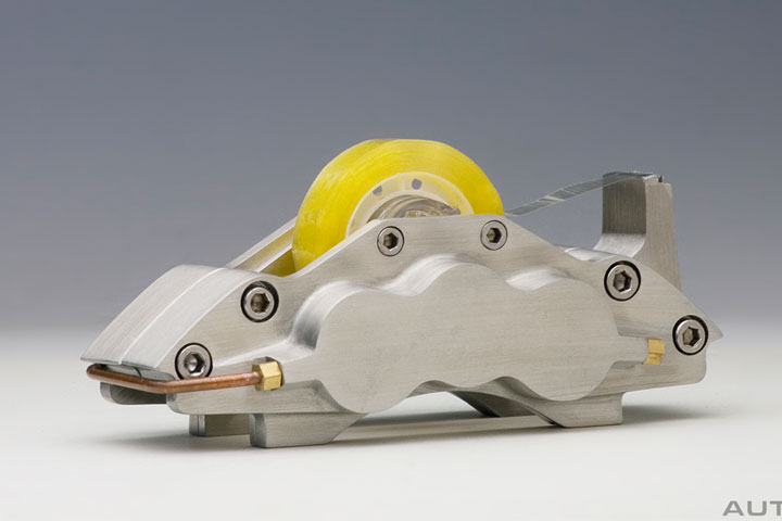 Brake Caliper Tape Dispenser - Pewter (AUTOart) 1/18