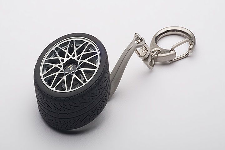 Lamborghini Gallardo Lp560-4 Wheel Keychain (AUTOart) 1/18
