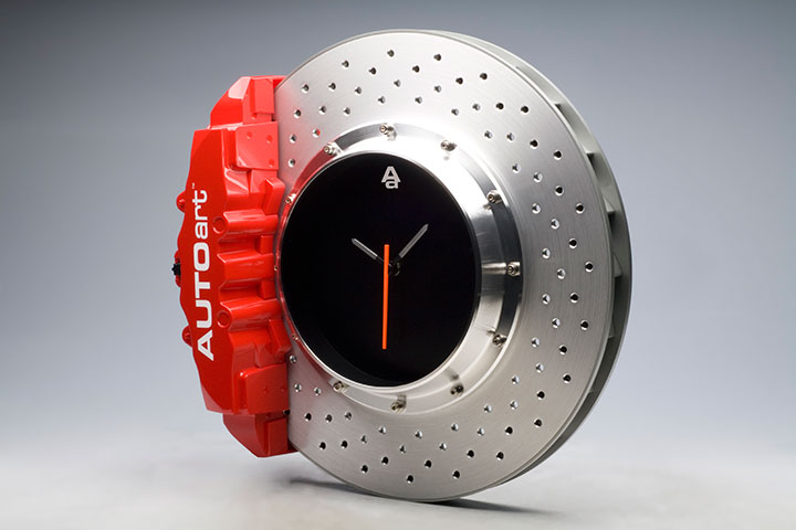 Racing Brake Disc Clock (8-pot Caliper/diameter Of (AUTOart) 1/18