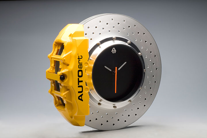 Racing Brake Disc Clock (8-pot Caliper/diameter Of (AUTOart) 1/18