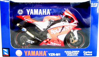 2004 Yamaha YZR M1 #7 Carlos Checa (NewRay) 1/12