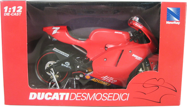 2005 Ducati Desmosedici GP05 - Carlos Checa #7 (NewRay) 1/12