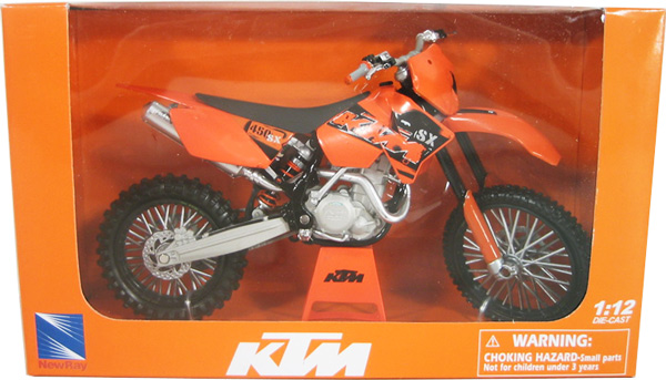2006 KTM 450 EXC Four-Stroke Motocross (NewRay) 1/12 diecast car scale ...
