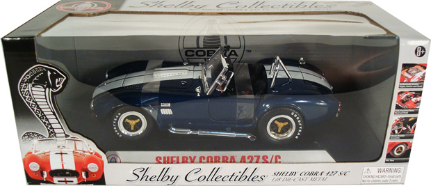 1965 Shelby Cobra S/C 427 - Blue (Shelby Collectibles) 1/18