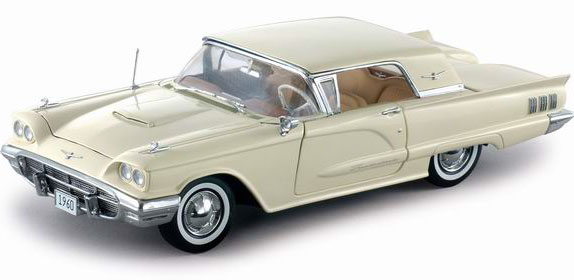 1960 Ford Thunderbird Hardtop - Corinthian White (Sun Star) 1/18