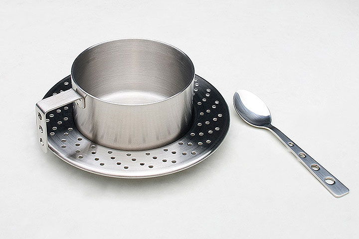 Brake Rotor Plate & Coffee Cup Set With Spoon (AUTOart) 1/18