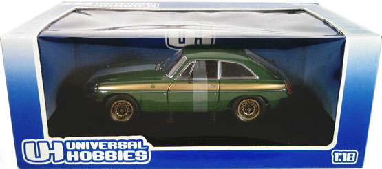 1975 MGB GT "Jubilee Edition" (Universal Hobby) 1/18