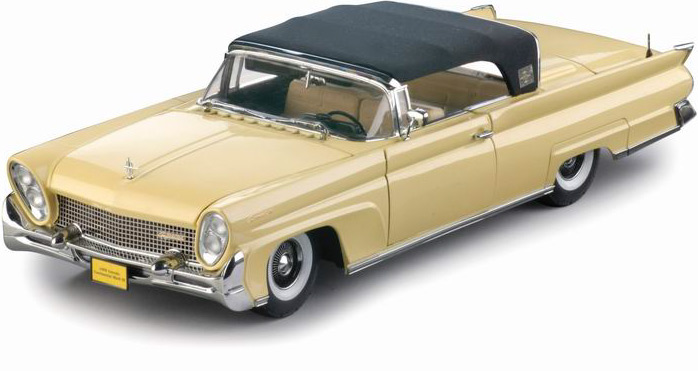 1958 Lincoln Continental Mark III - Deauville Yellow (SunStar Platinum) 1/18