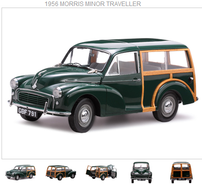 1956 Morris Minor 1000 Traveller (SunStar) 1/12