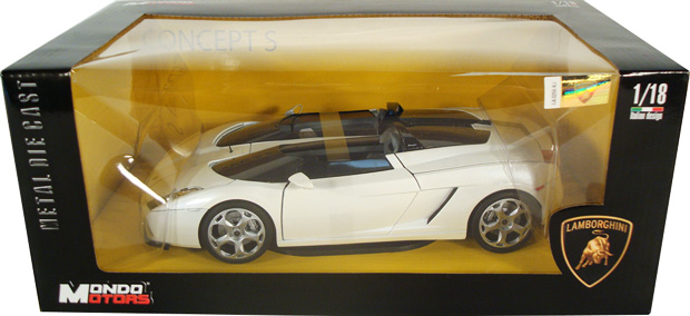 Lamborghini Concept S - White (Mondo Motors) 1/18