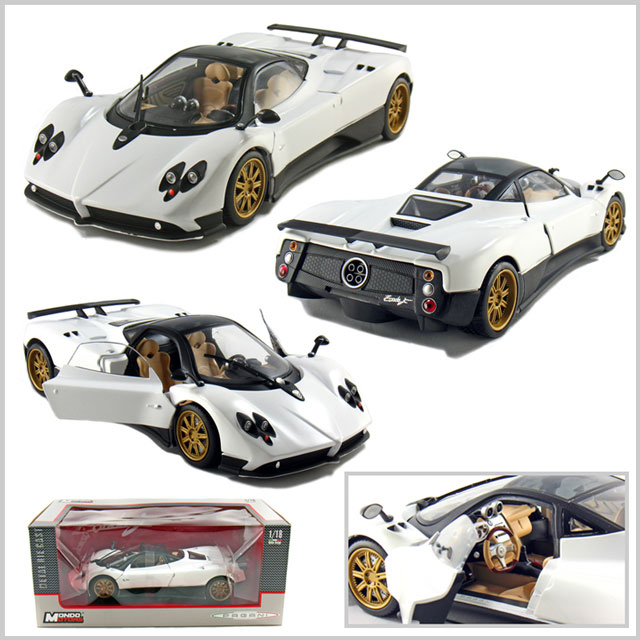 Pagani Zonda F - White (Mondo Motors) 1/18