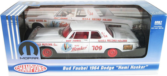 1964 Dodge Dart Pro Stock - Bud Faubel 'Hemi Honker' (MIC) 1/18