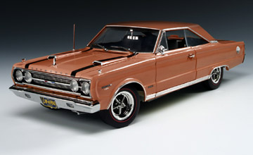 1967 Plymouth GTX 426 Hemi - Turbine Bronze (Highway 61) 1/18