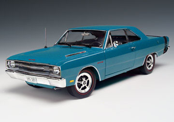 1969 Dodge Dart GTS - Bright Blue (Highway 61) 1/18