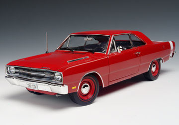 1969 Dodge Dart 340 Swinger - Bright Red (Highway 61) 1/18