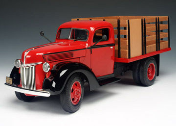 1940 Ford Stake Bed Truck - Red (Highway 61) 1/16