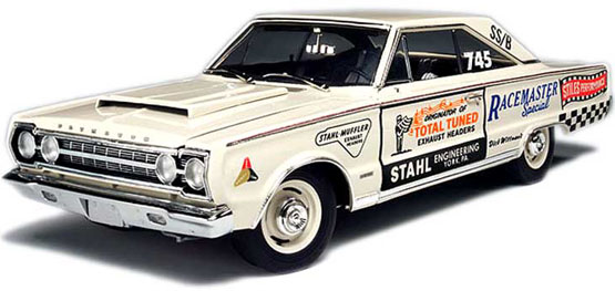 1967 Plymouth Belvedere II Superstock - Jerry Stahl & Bill Stiles (Highway 61) 1/18