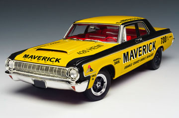 1964 Dodge 330 Hemi Superstock Drag Car - Bill 'Maverick' Golden (Highway 61) 1/18