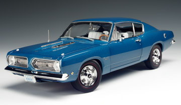 1968 Plymouth Barracuda - Electric Blue (Highway 61) 1/18