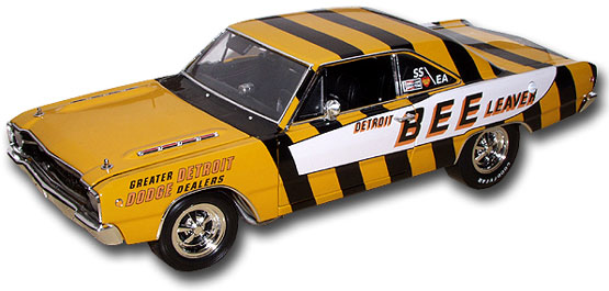 1968 Dodge Dart 440 GTS Pro Stock 'Detroit Bee Leaver' (MIC) 1/18