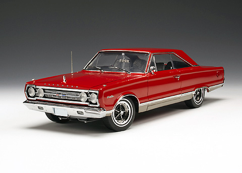 1967 Plymouth Satellite - Red w/ Silver (Highway 61) 1/18