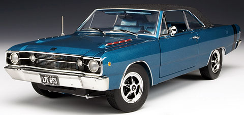 1968 Dodge Dart GTS - Bright Blue Poly (Highway 61) 1/18