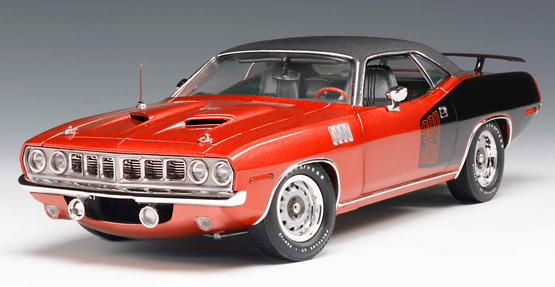 1971 Plymouth Cuda 383 - Rallye Red (Highway 61) 1/18