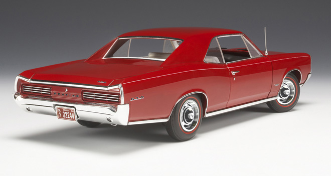 1966 Pontiac GTO - Montero Red (Highway 61) 1/18