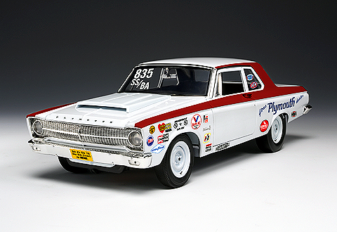 1965 Plymouth Belvedere Racer (Highway 61) 1/18