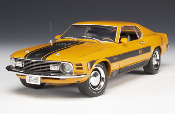 1970 Mustang Mach 1 Twister Special - Grabber Orange (Highway 61) 1/18