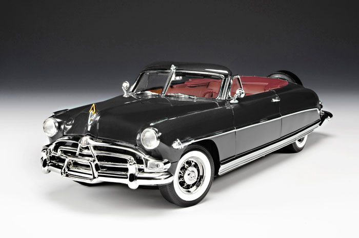 1952 Hudson Hornet Convertible - Black (Highway 61) 1/18