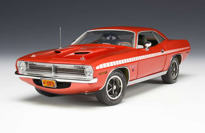 1970 Plymouth Barracuda Gran Coupe - Tor Red (Highway 61) 1/18