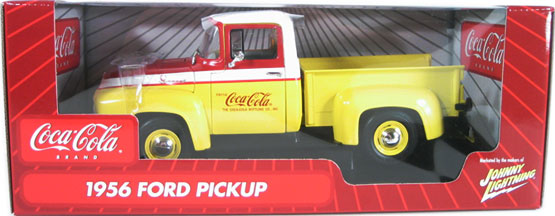 1956 Ford Pickup - Coca-Cola Delivery (Johnny Lightning) 1/18