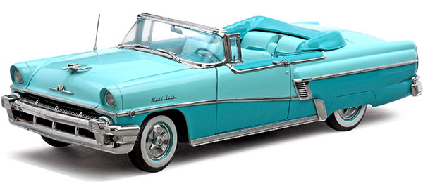 1956 Mercury Montclair Convertible - Niagara Blue /Lauderdale Blue (SunStar Platinum) 1/18