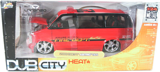 2000 Chevy Astro Van - Dub City Fire Dept. (DUB City) 1/24