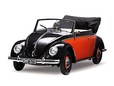 1949 Volkswagen Kafer Cabriolet (SunStar) 1/12