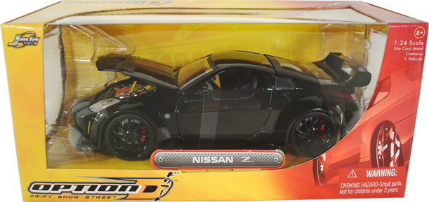 2003 Nissan 350 Z - Black (Jada Toys Option D) 1/24