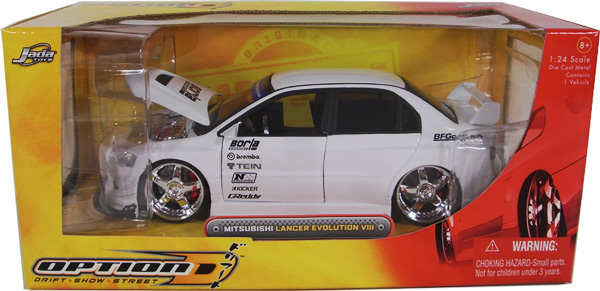 Mitsubishi Lancer Evo 8 (Jada Toys Option D) 1/24