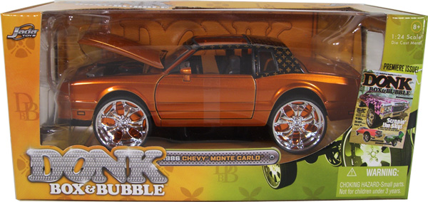 1986 Chevy Monte Carlo - Copper (Donk, Box & Bubble) 1/24