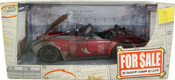 1965 Shelby Cobra S/C 427 (Jada Toys 'For Sale') 1/24