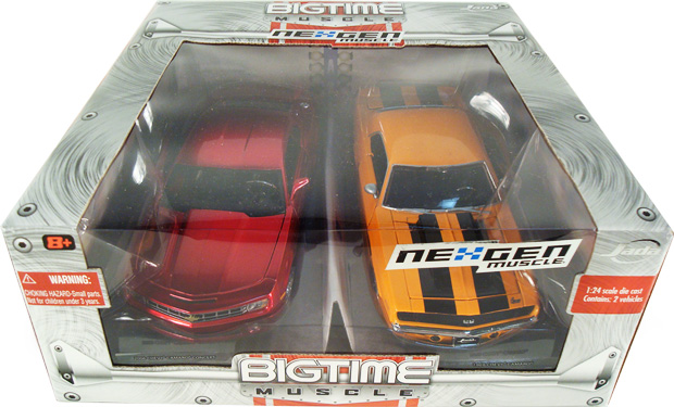 2006 Chevy Camaro Concept & 1969 Camaro Set (DUB City Bigtime Muscle) 1/24