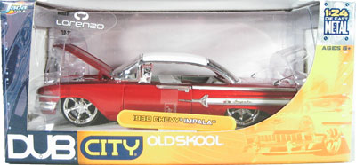 1960 Chevy Impala - Red (DUB City) 1/24