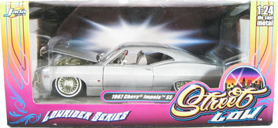 1967 Chevy Impala SS - Silver (Street Low) 1/24