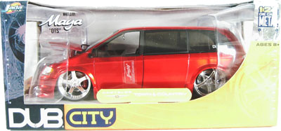 Chrysler Town & Country Minivan - Candy Red (DUB City) 1/24