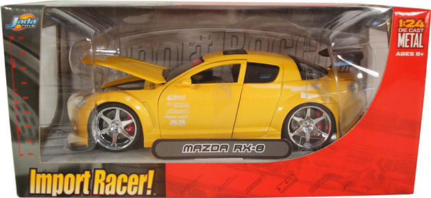 Mazda RX-8 - Yellow (Import Racer) 1/24